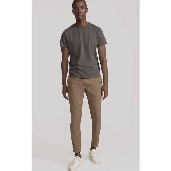 J.Crew 250 Skinny Fit Core Stretch Chino Pants Mens W30 L32 Brown AB613 Twill - Picture 3 of 11